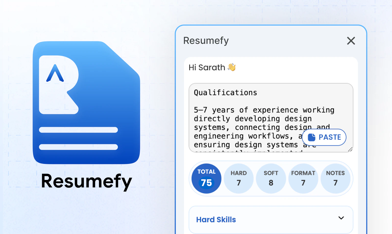 Resumefy screenshot 1