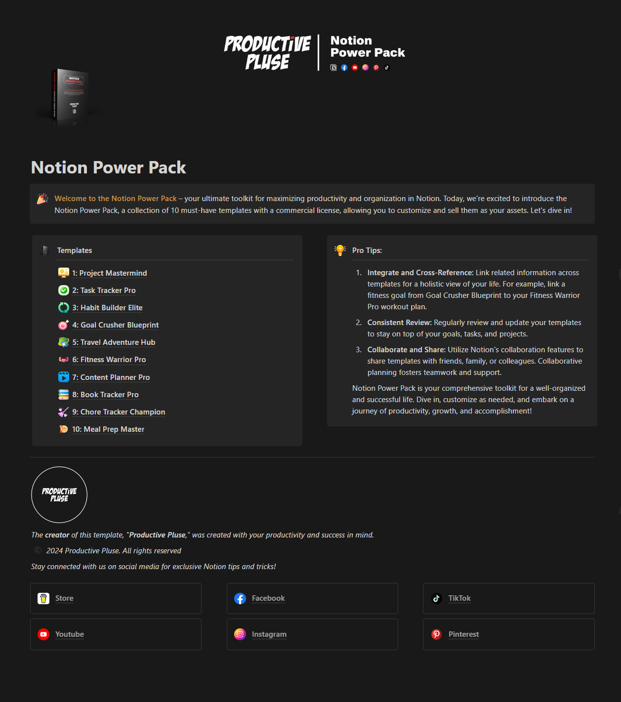 Notion Power Pack gallery image