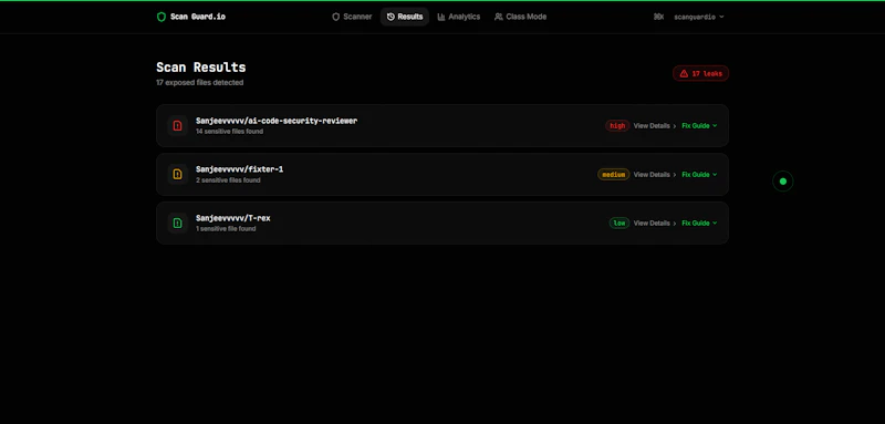 Scan Guard.io screenshot 3