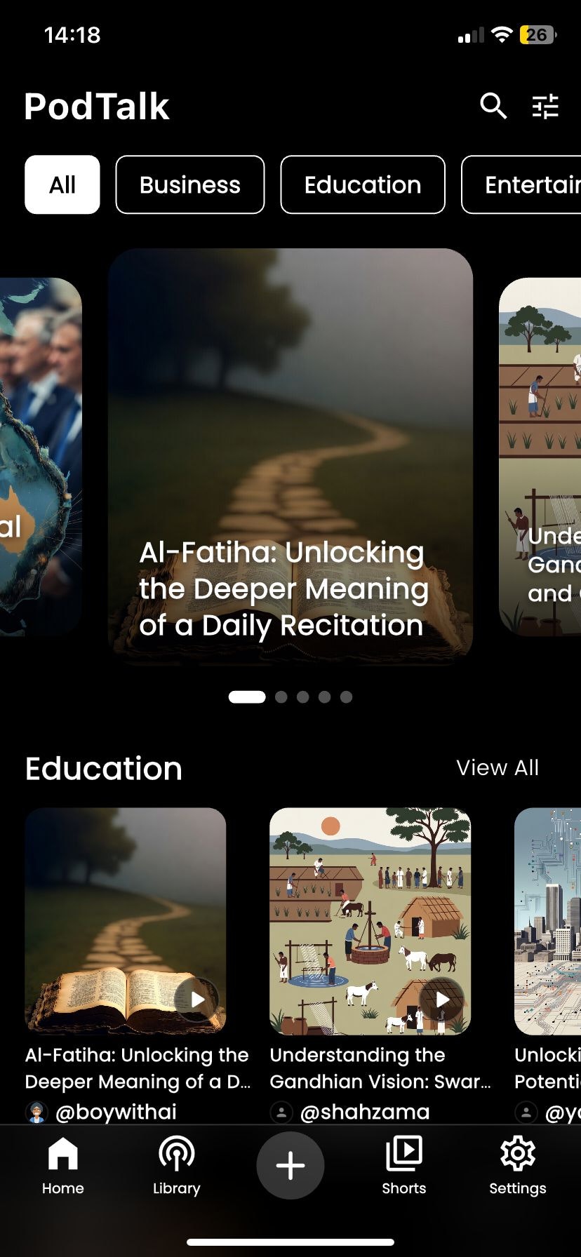 PodTalk Studio - Main product screenshot demonstrating key features and user interface