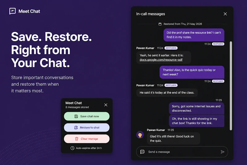 Meet Chat screenshot 2