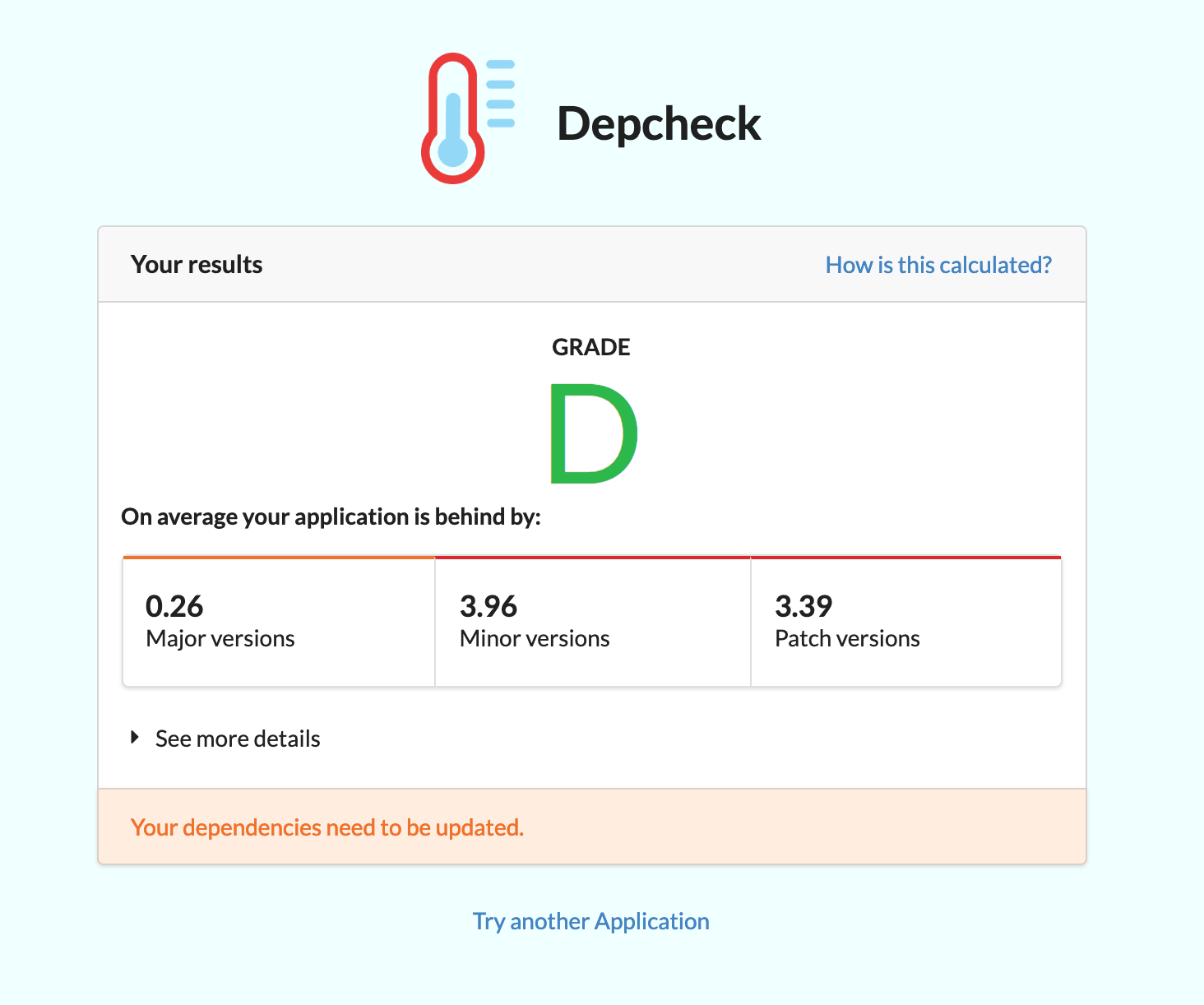 Depcheck gallery image