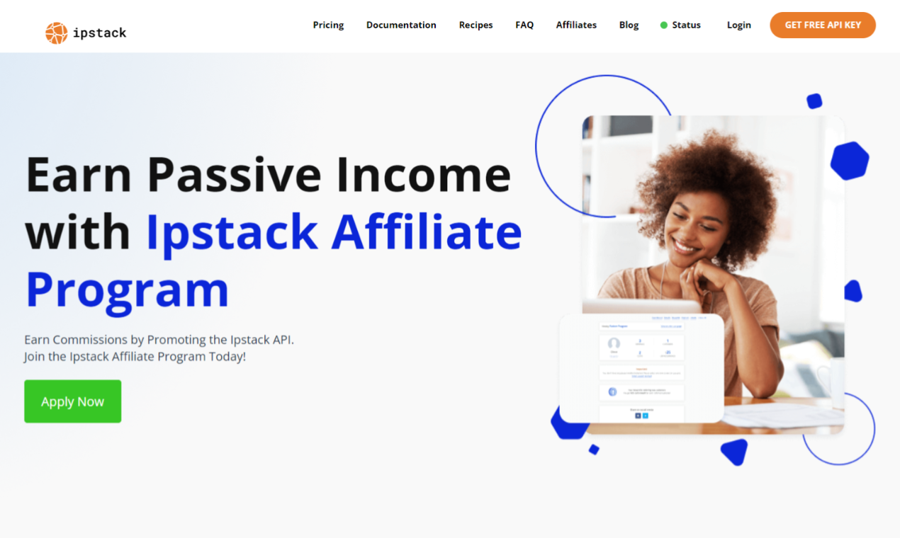 Партнерская программа IPSTACK media 1