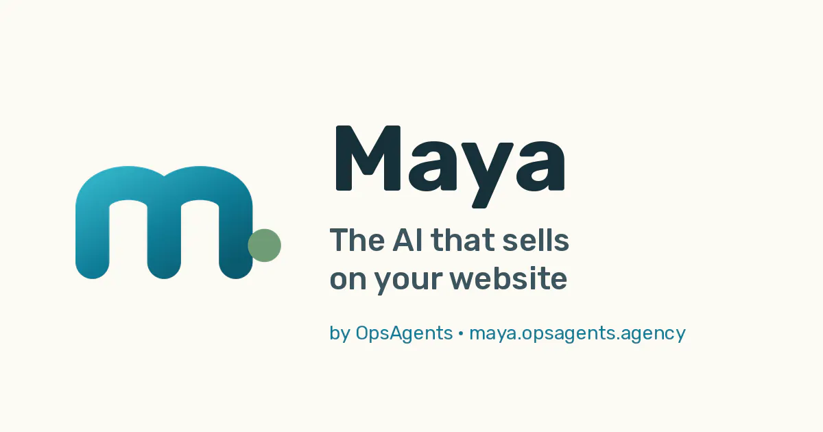 Maya by OpsAgents AI gallery image