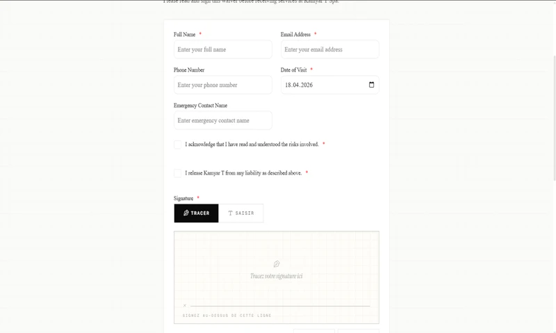 WaiverKit screenshot 2