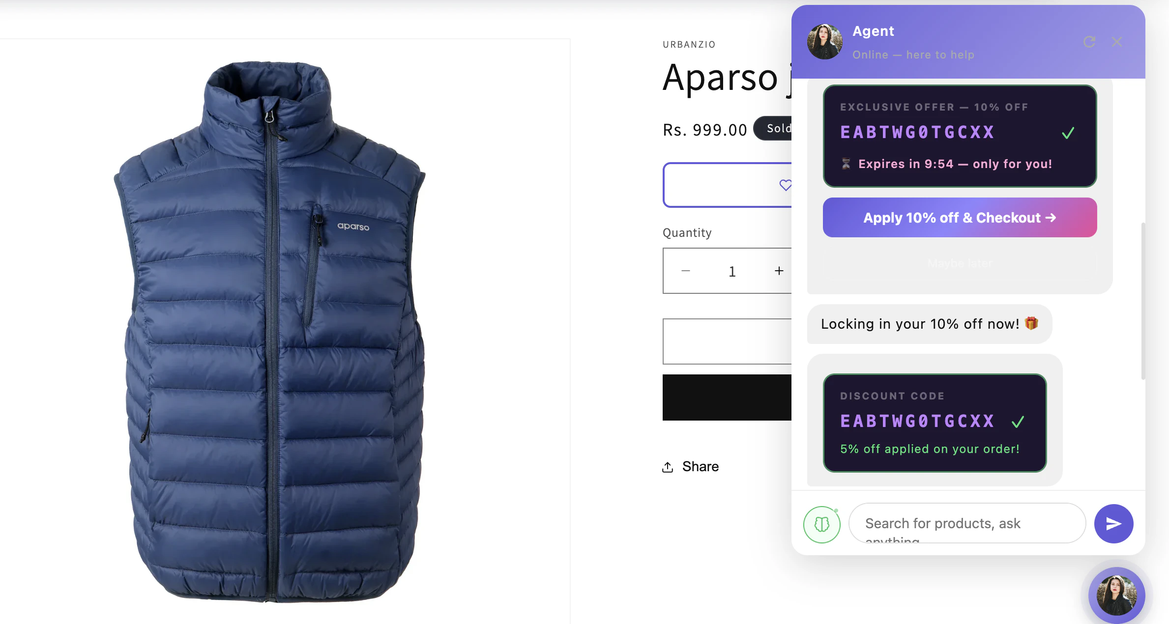 StyleMind Autonomous Shopping agent 截图 2