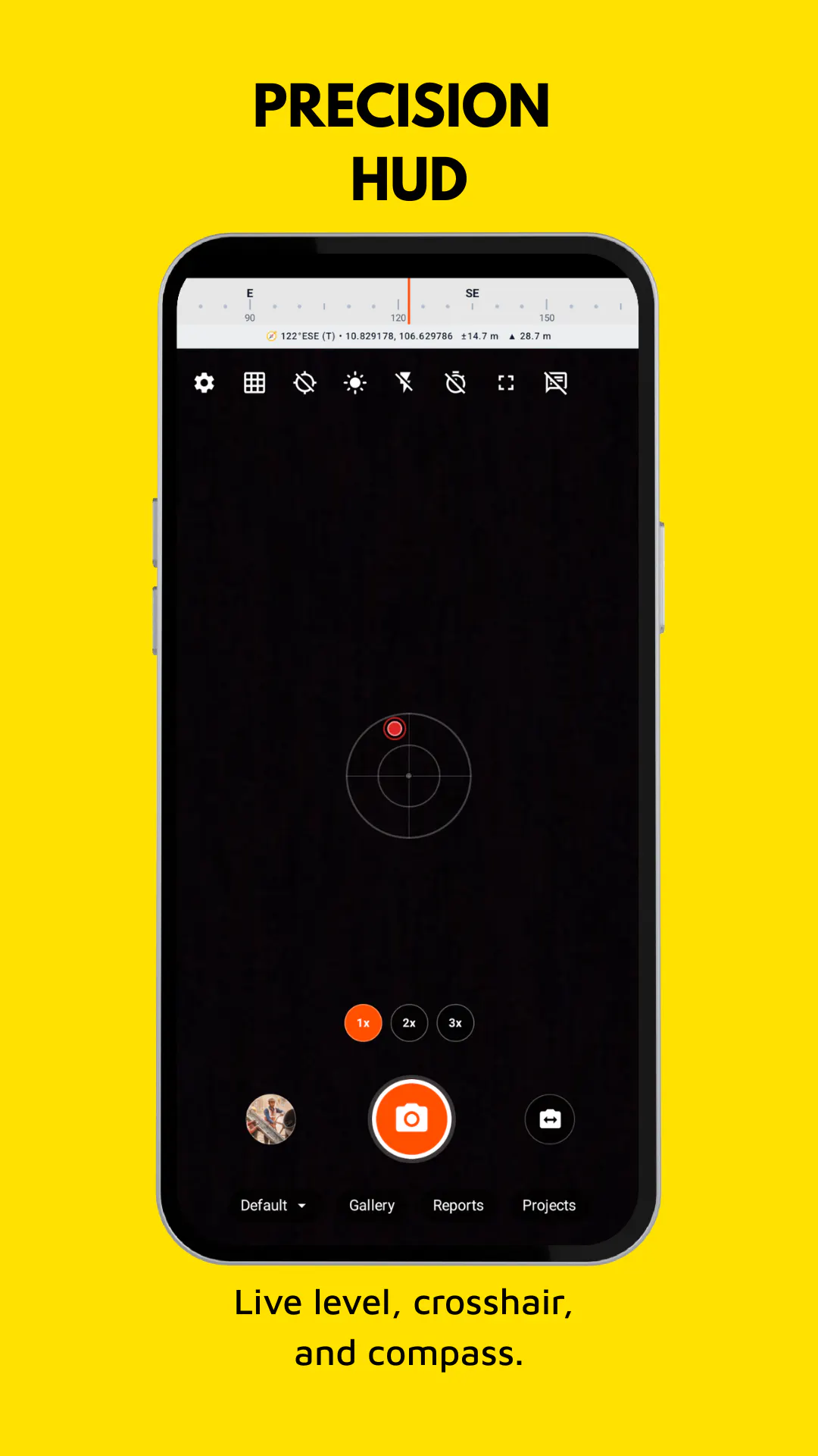 Fieldly: GPS Camera, Timestamp gallery image
