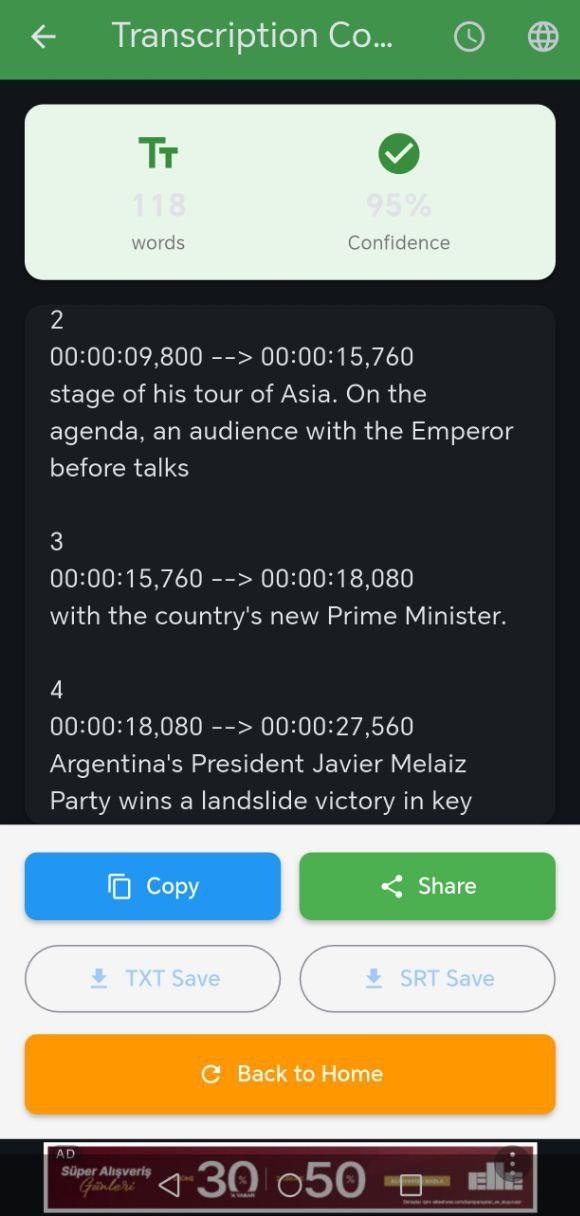 VTT – Smart Video Transcriber gallery image