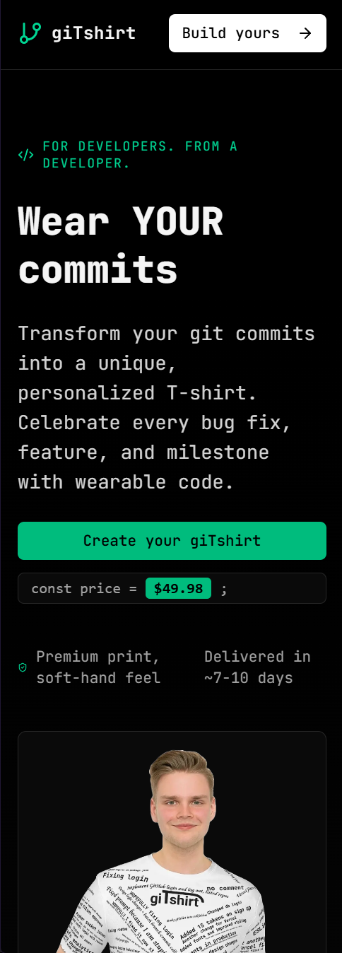 giTshirt gallery image