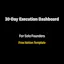 Solo Founder's 30Day Execution Dashboard