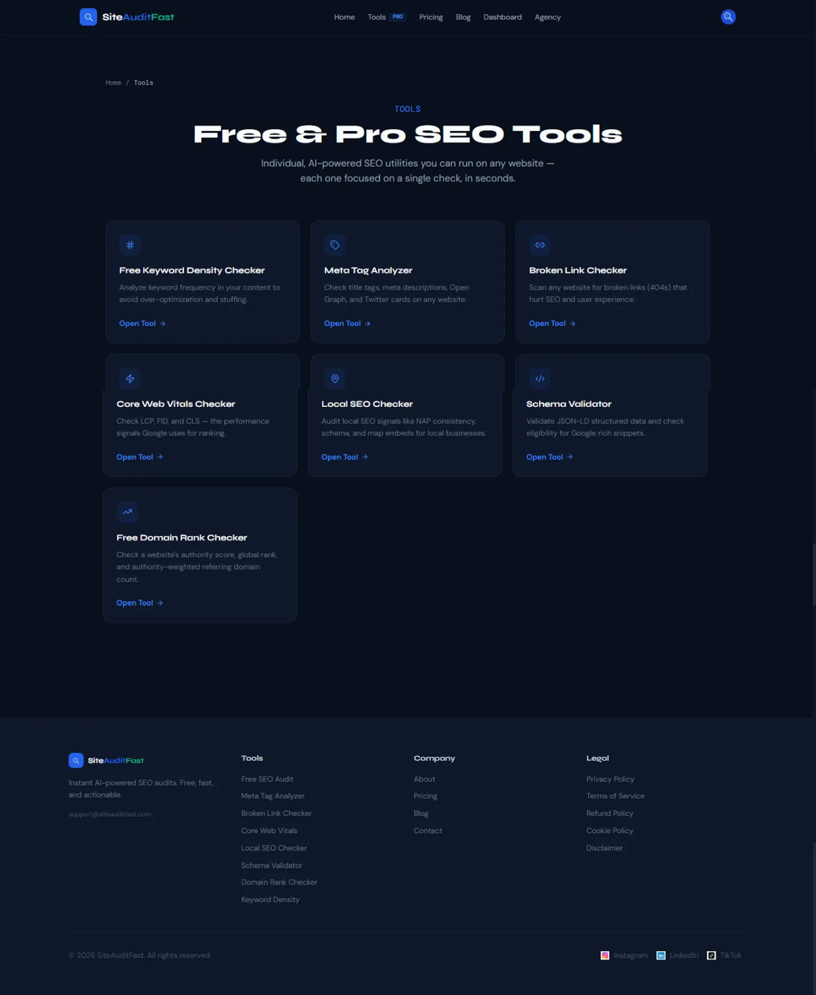 SiteAuditFast screenshot 3