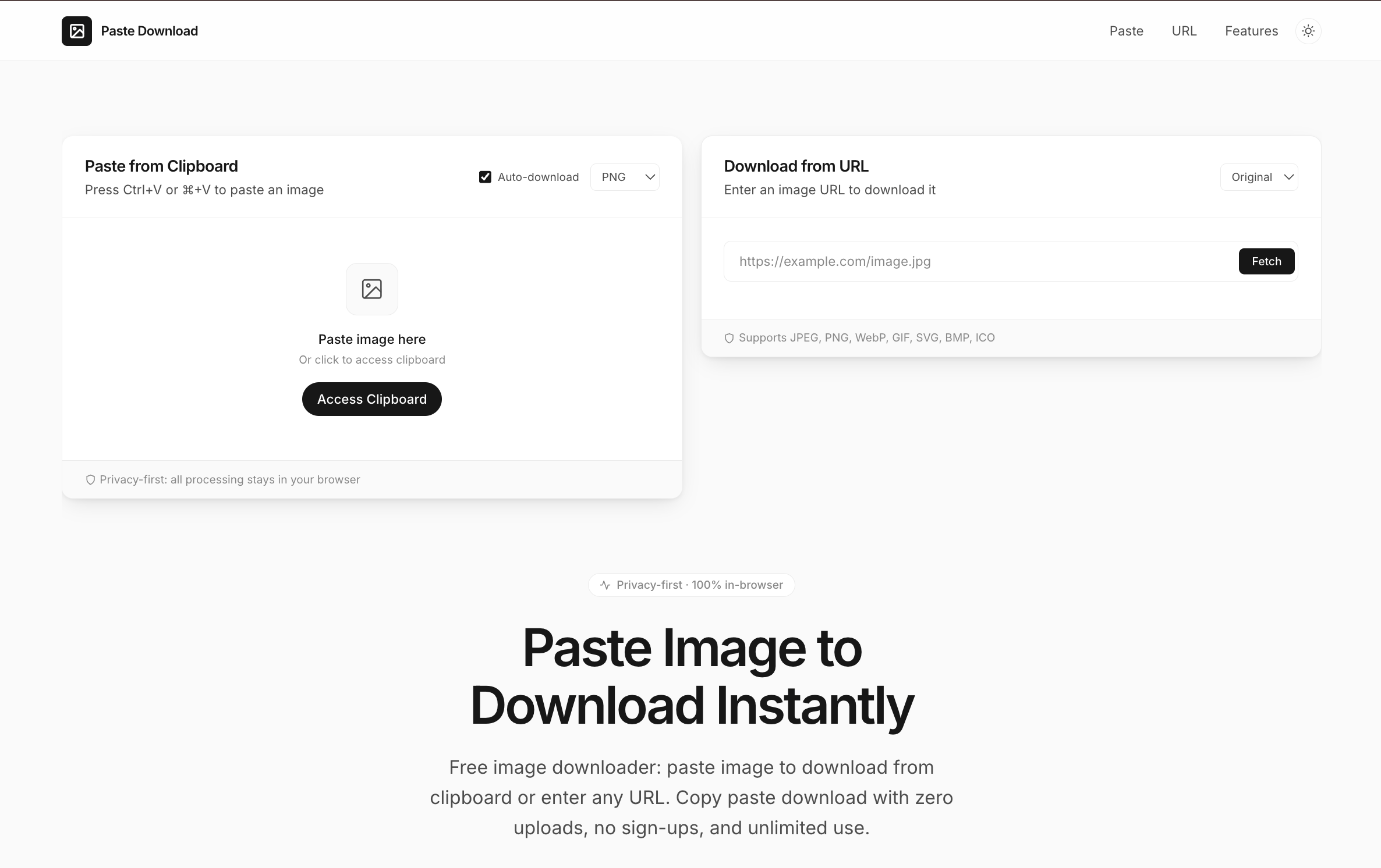 PasteDownloadApp gallery image