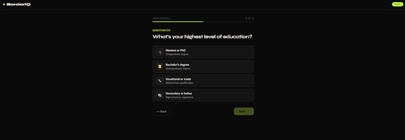 BorderIQ  screenshot 3