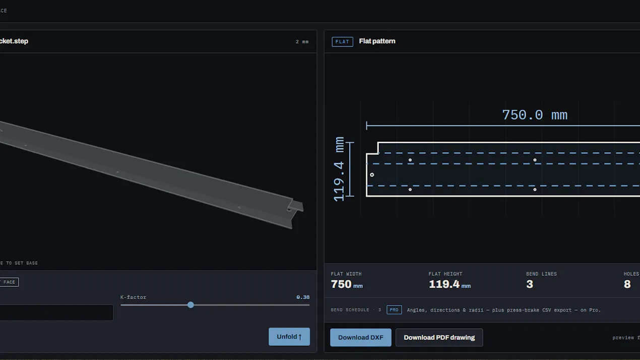 Bendline product