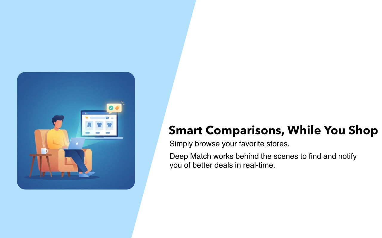 Deep Match - Screenshot 2 showing product features and functionality