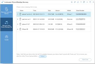 Coolmuster iPhone WhatsApp Recovery gallery image