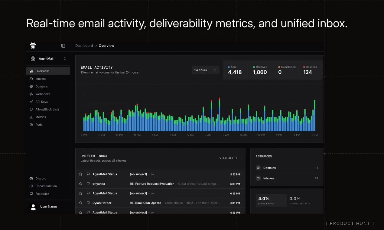 AgentMail screenshot 3