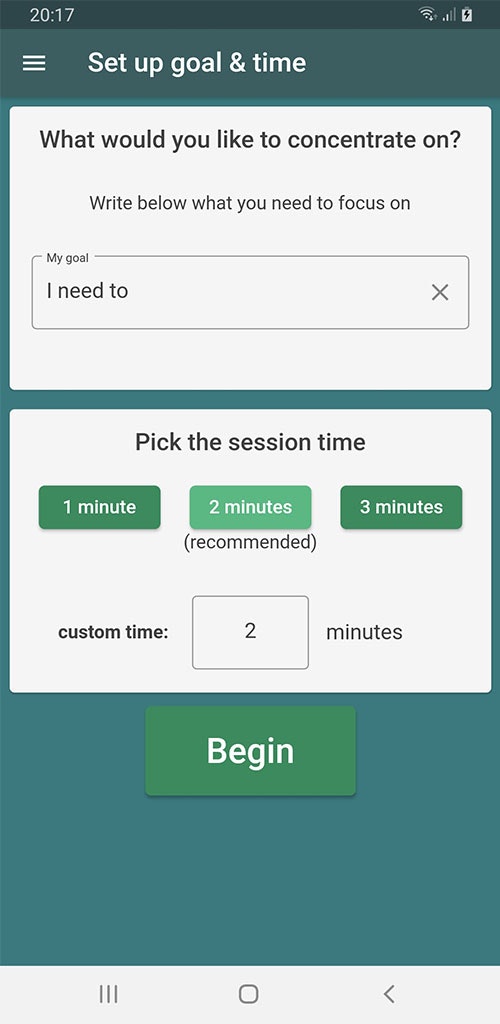 Goal Focus gallery image