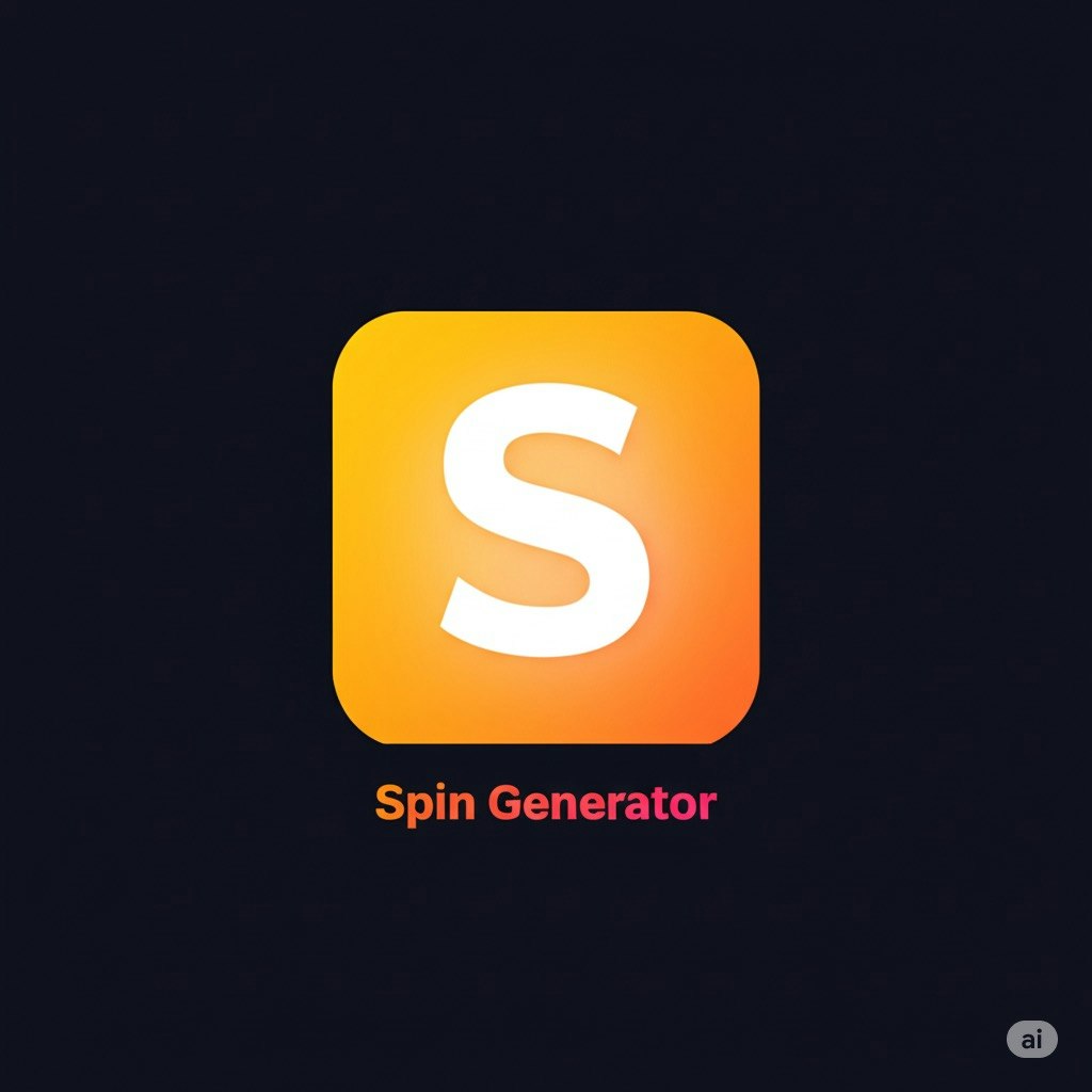 Spingenerator.app - Product Hunt launch logo and brand identity