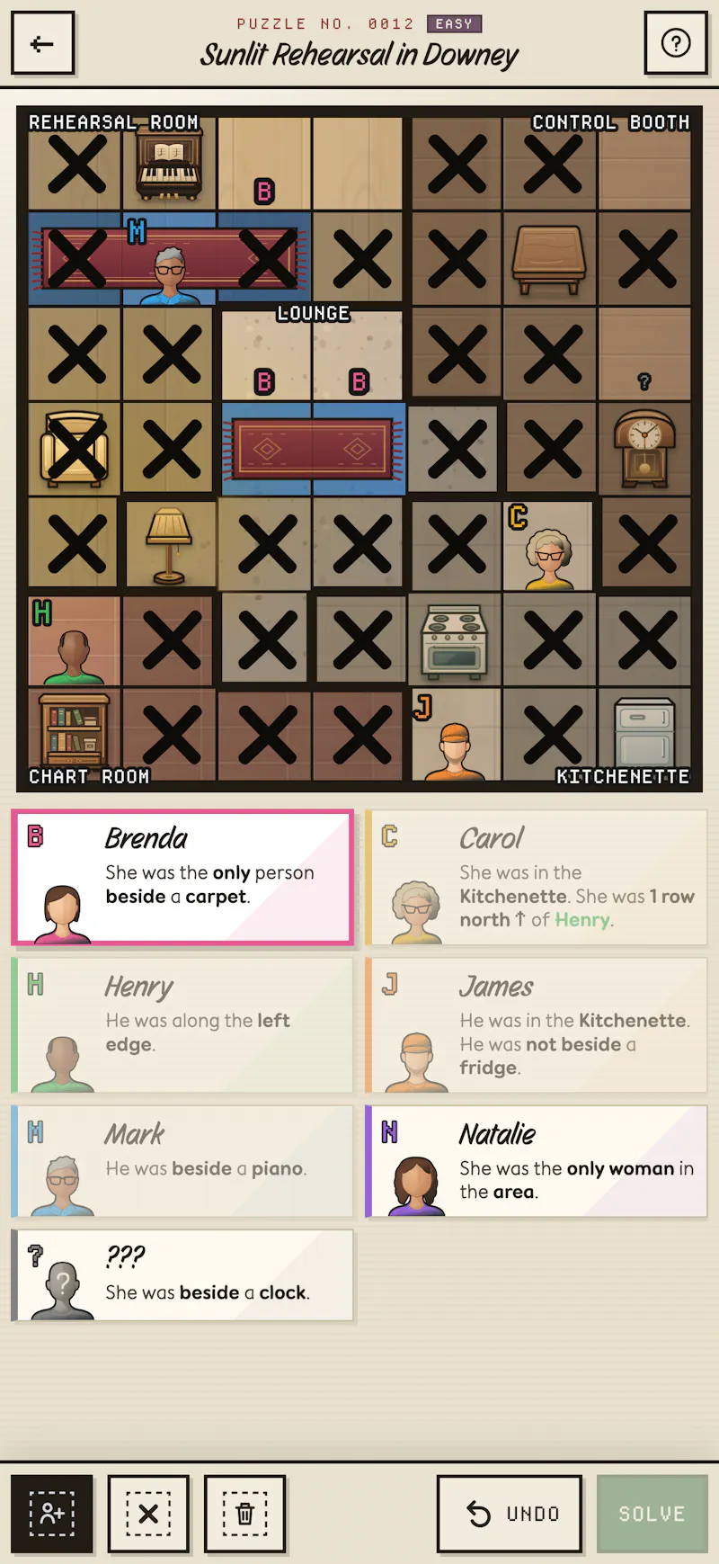 Whodoku screenshot 3