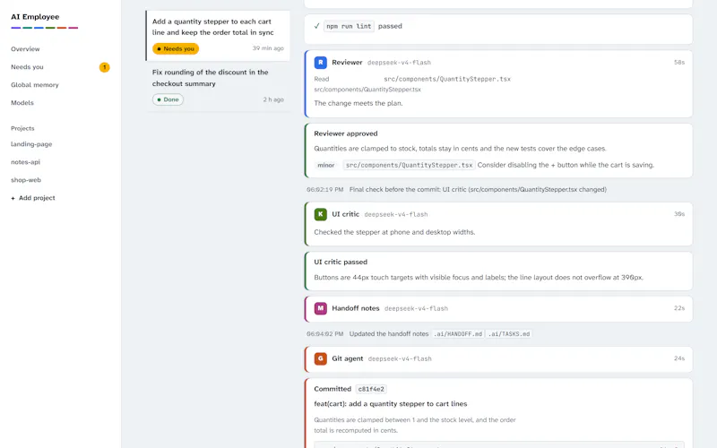AI Employee screenshot 2