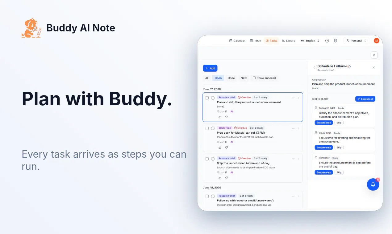 Buddy AI Note gallery image