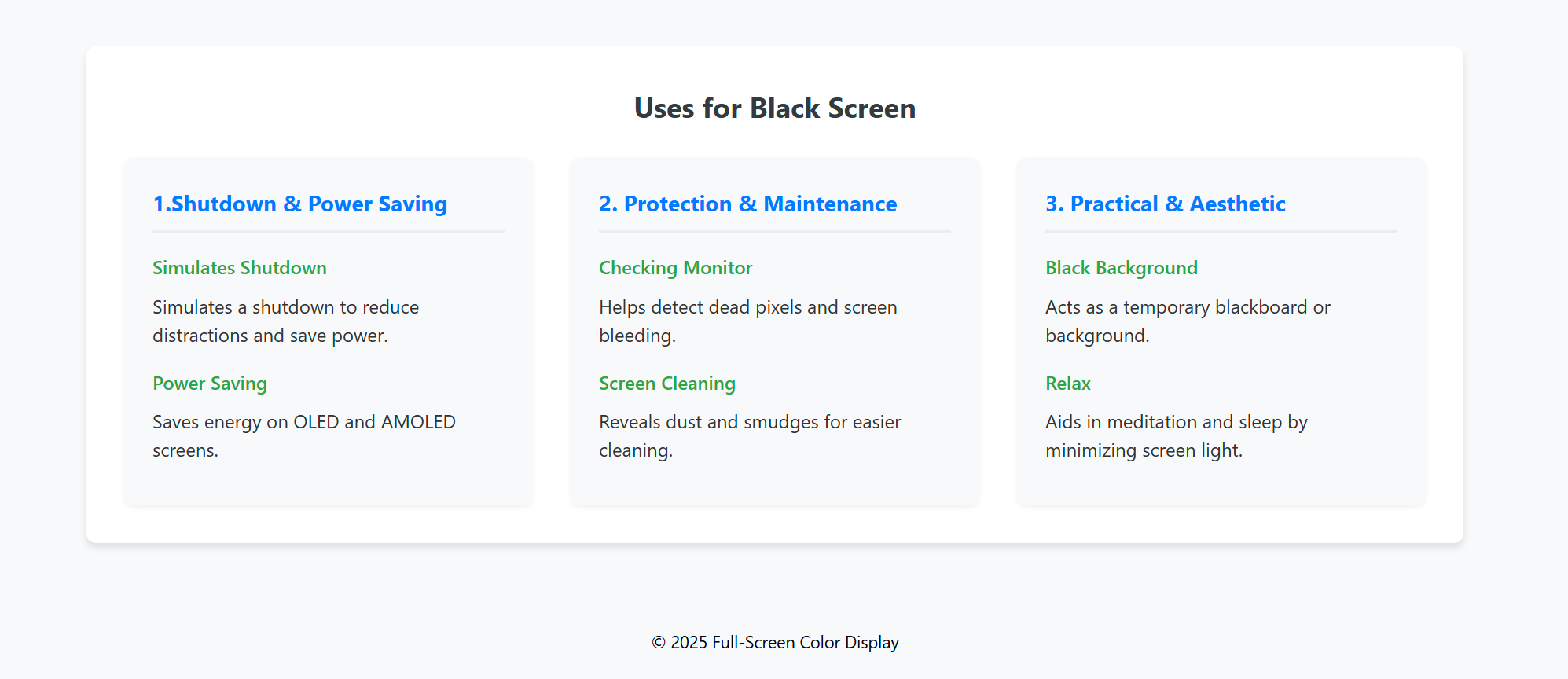 Black Screen gallery image