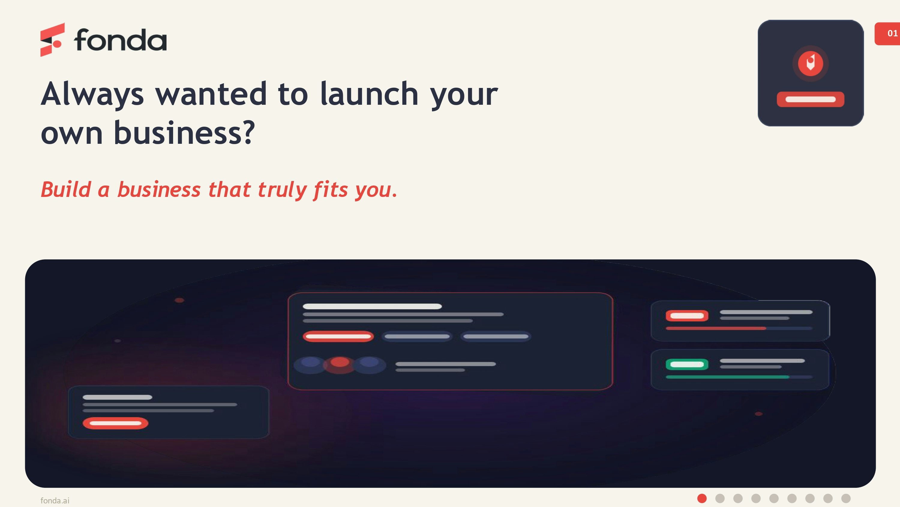 Fonda - Main product screenshot demonstrating key features and user interface