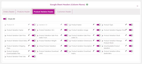 Google Sheet Connector for WooCommerce gallery image