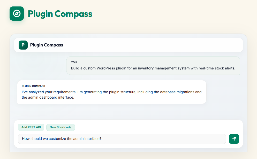 Plugin Compass gallery image