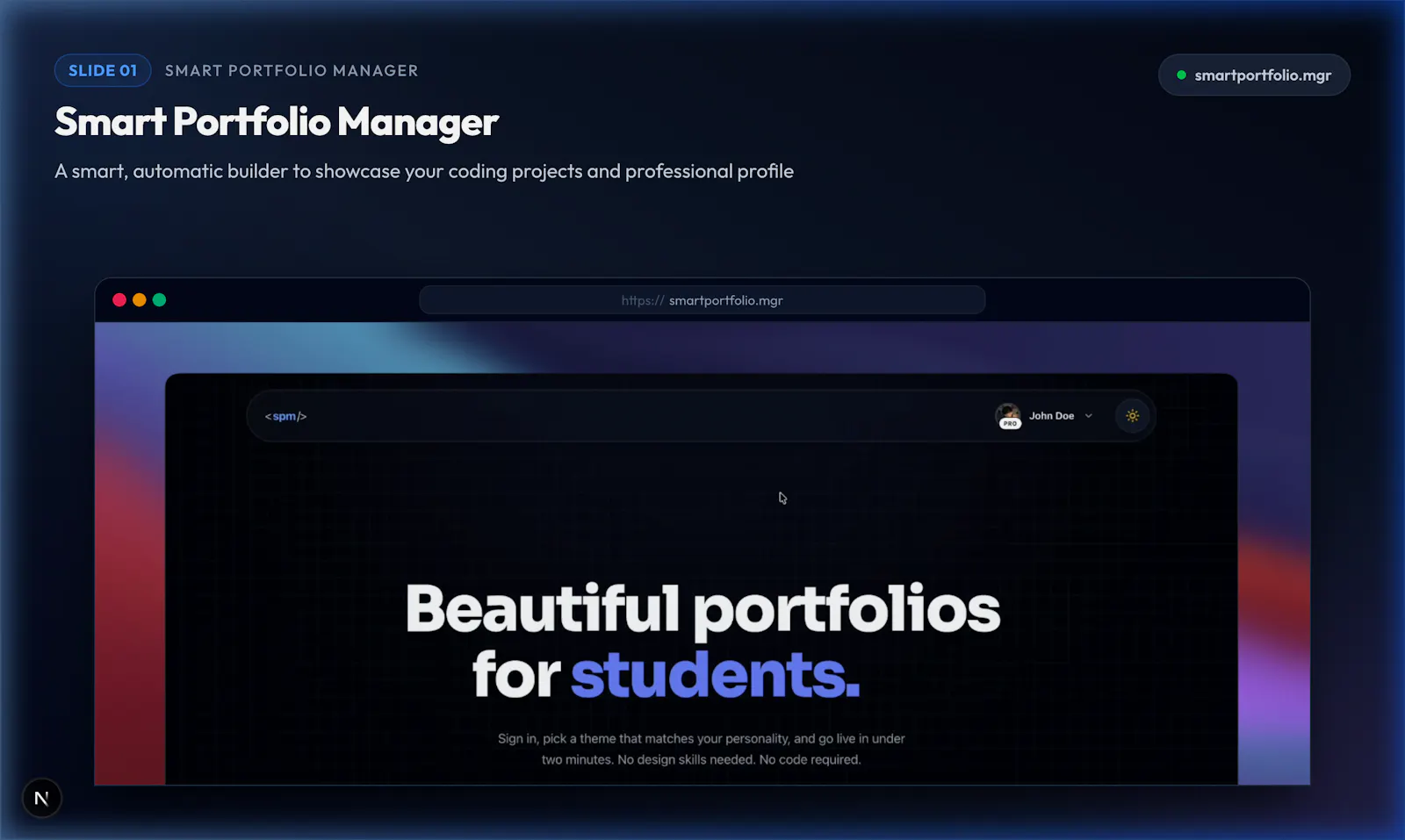 Smart Portfolio Manager (SPM) screenshot 2