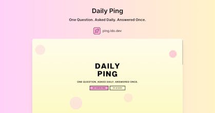 Daily Ping gallery image