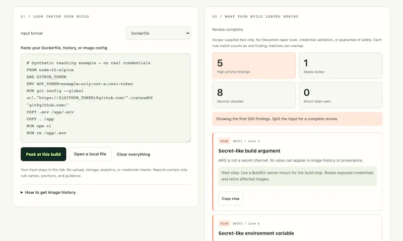 BuildPeek screenshot 3