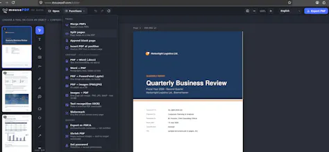 mousePDF - Free Online PDF Editor gallery image
