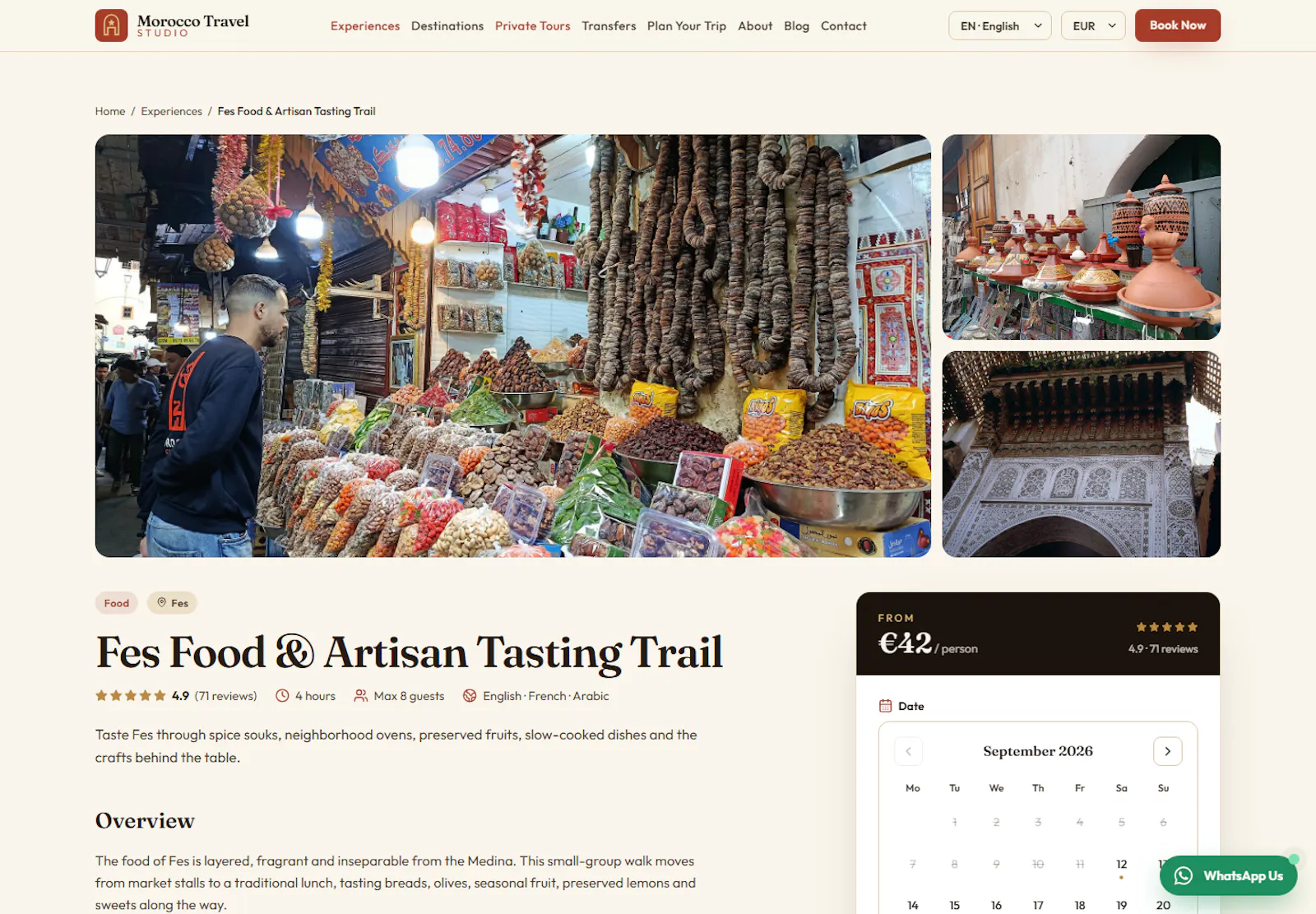 Morocco Travel Booking Platform screenshot 3