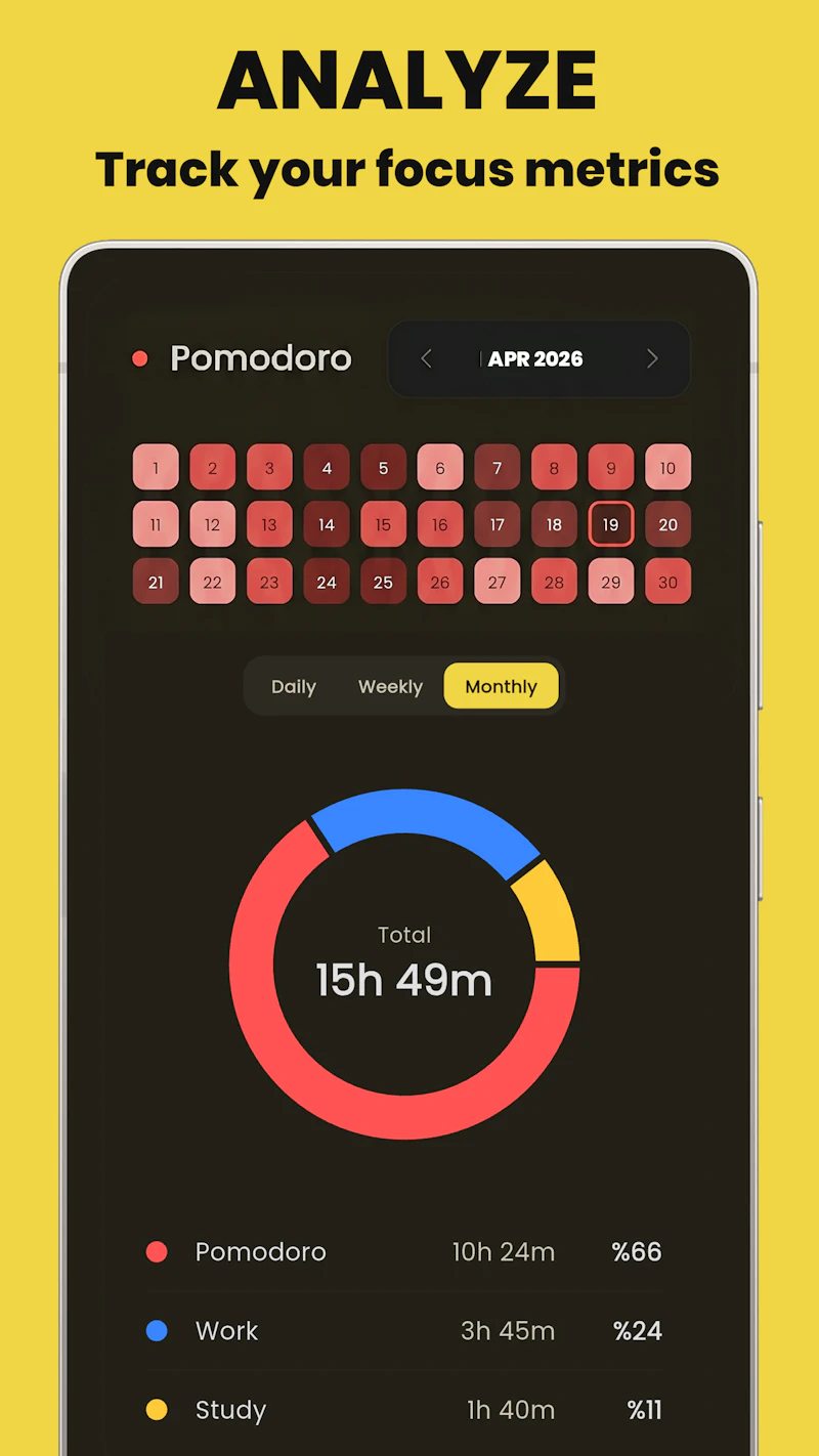 Pomocus: Pomodoro Timer screenshot 2