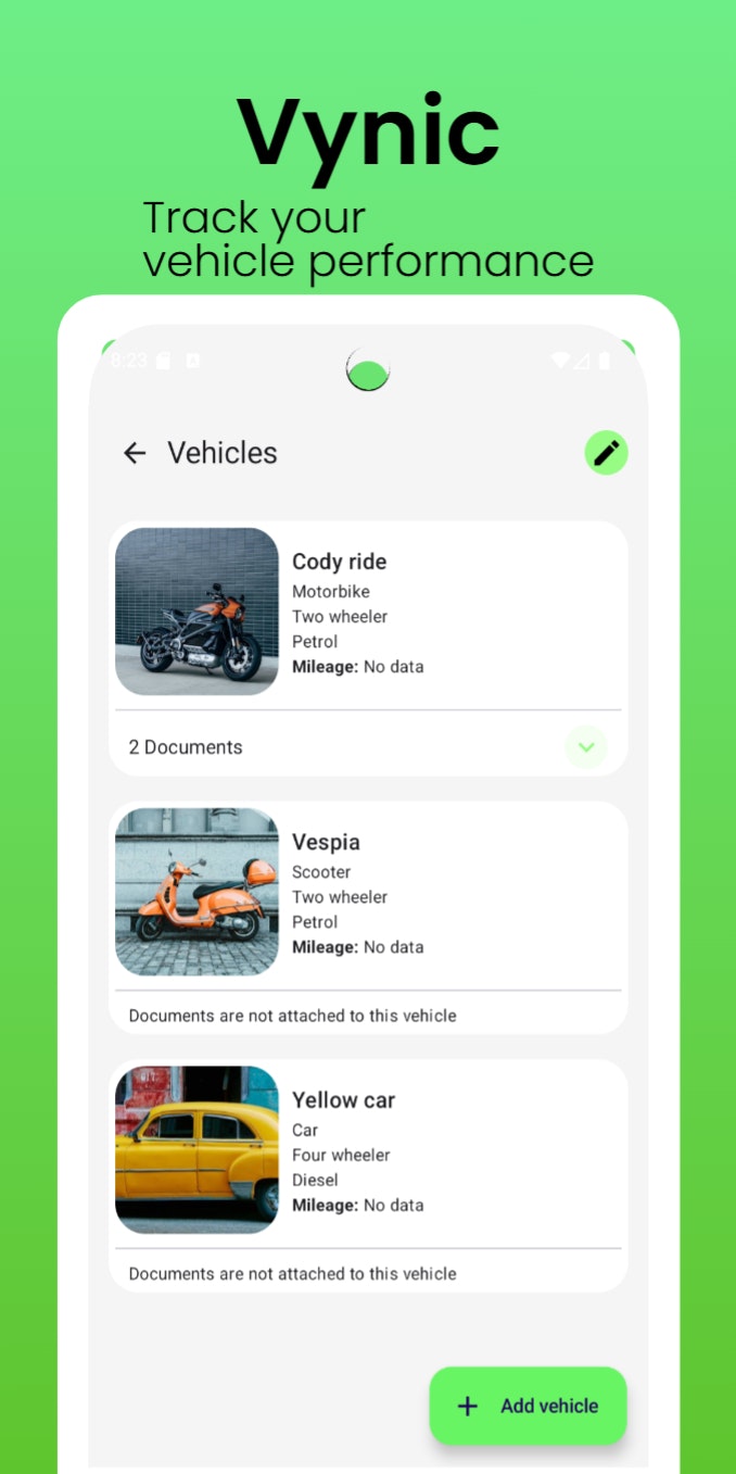 Vynic: Fuel & Vehicle Manager gallery image