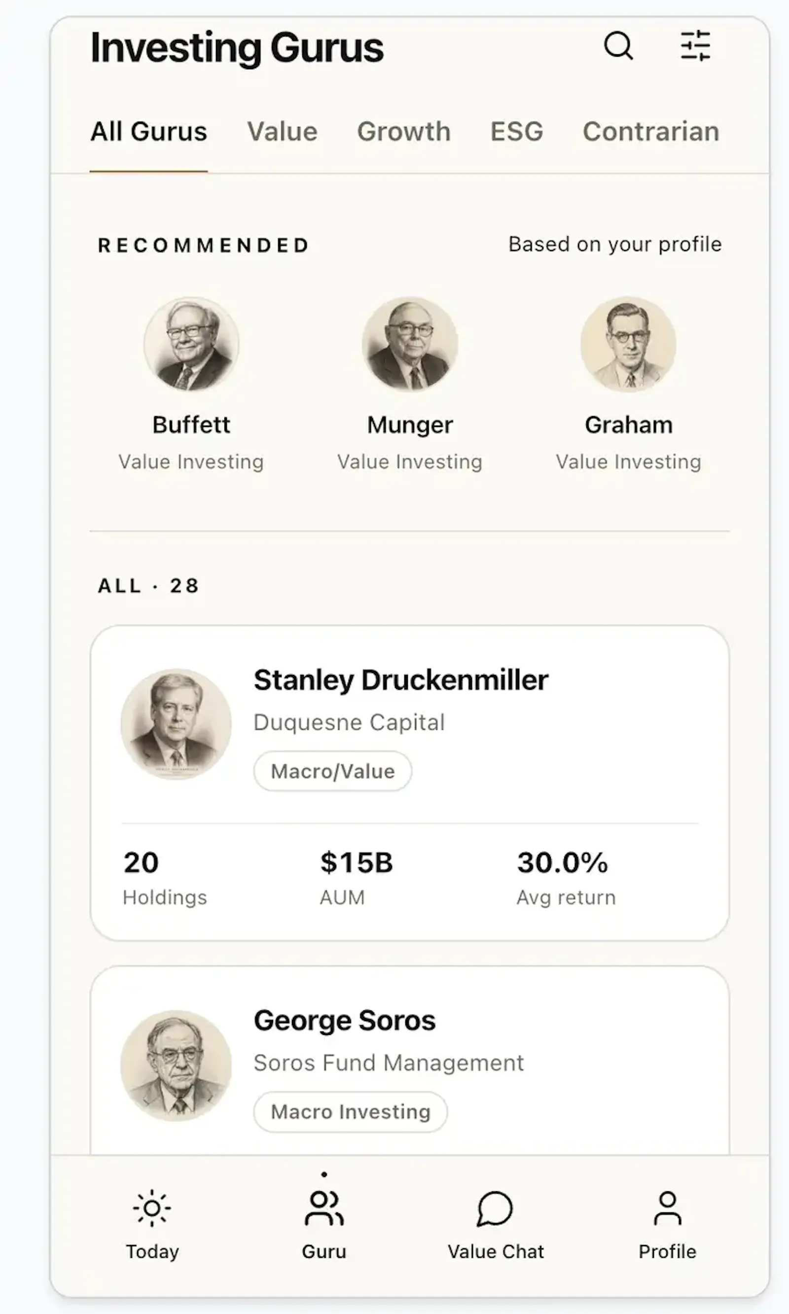 Valuefocus screenshot 2