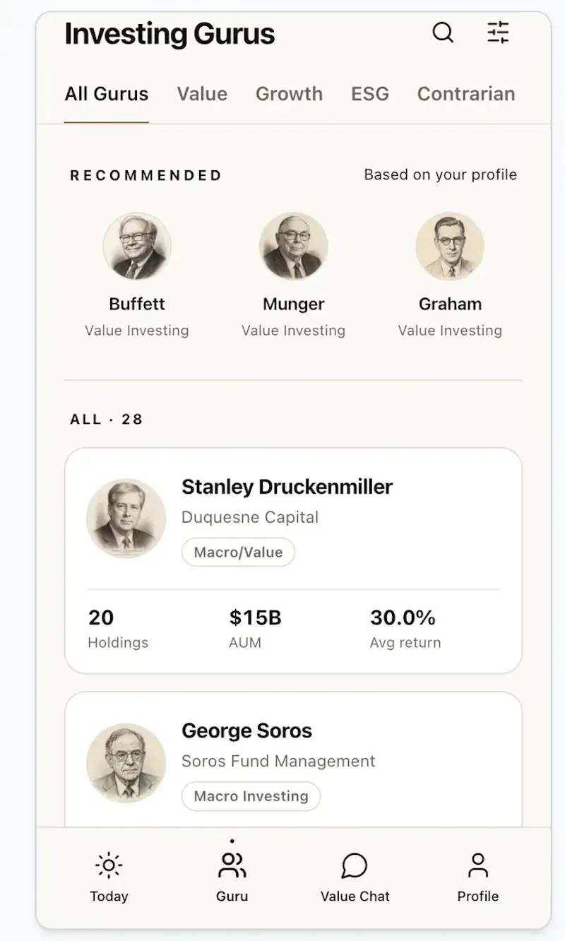 Valuefocus screenshot 2