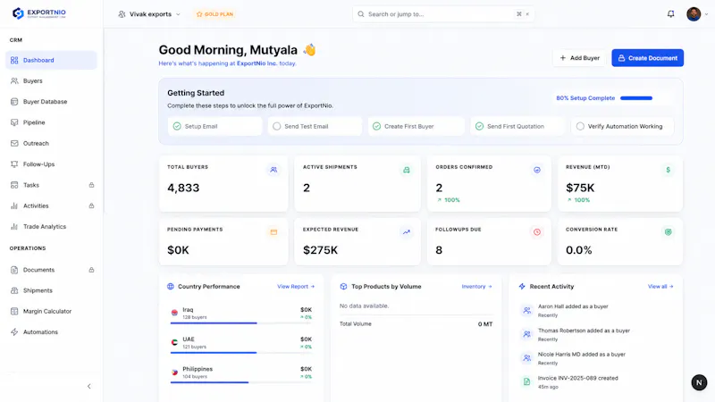 ExportNio screenshot 1