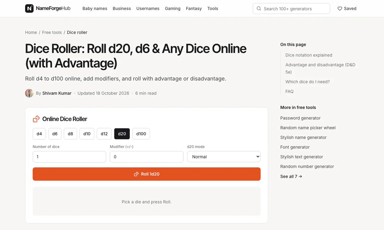 NameForgeHub gallery image