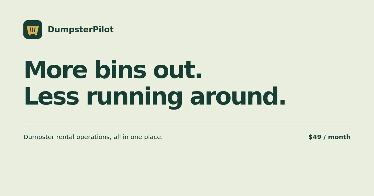 DumpsterPilot gallery image