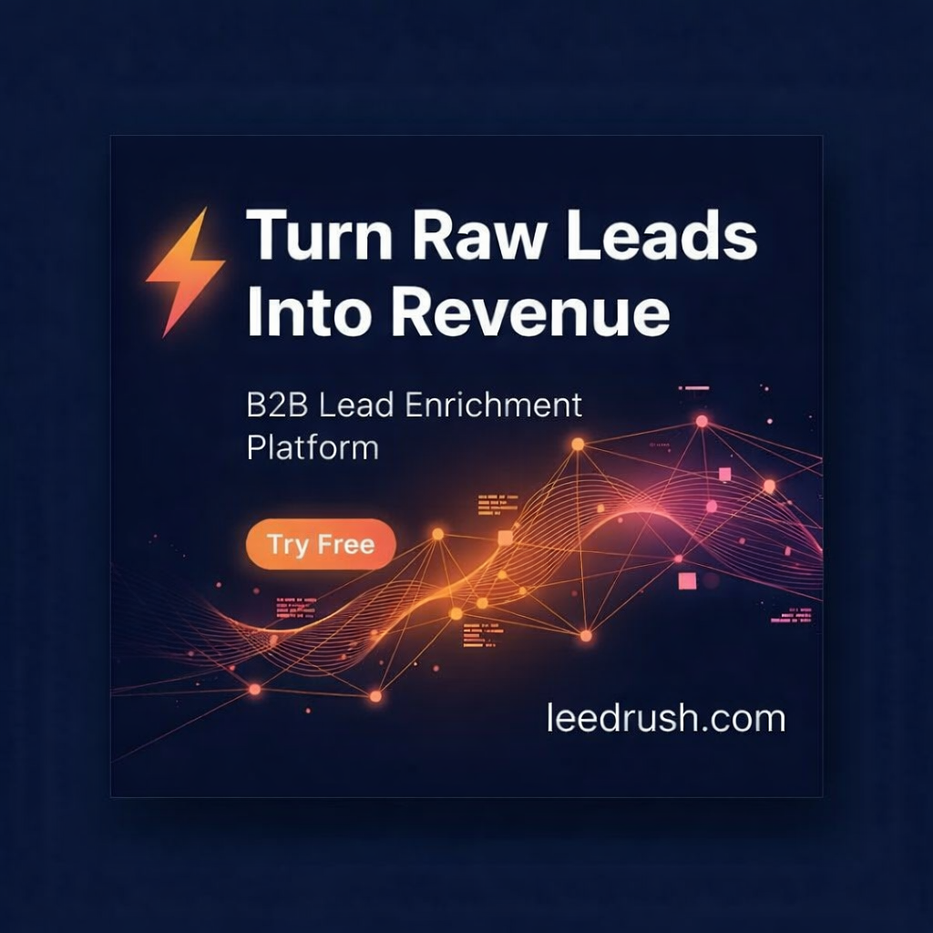 Leedrush Engine - Main product screenshot demonstrating key features and user interface