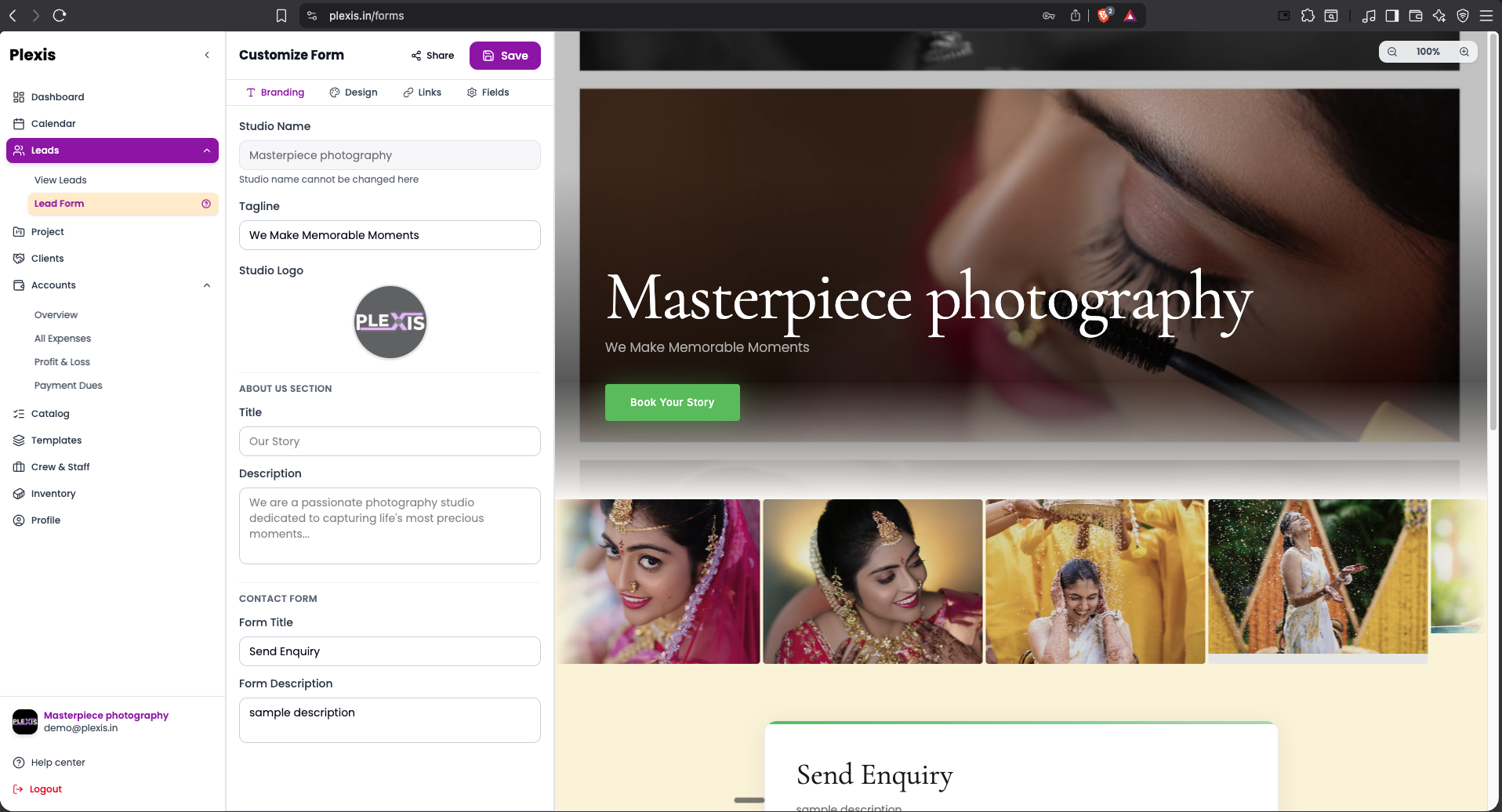 Plexis gallery image