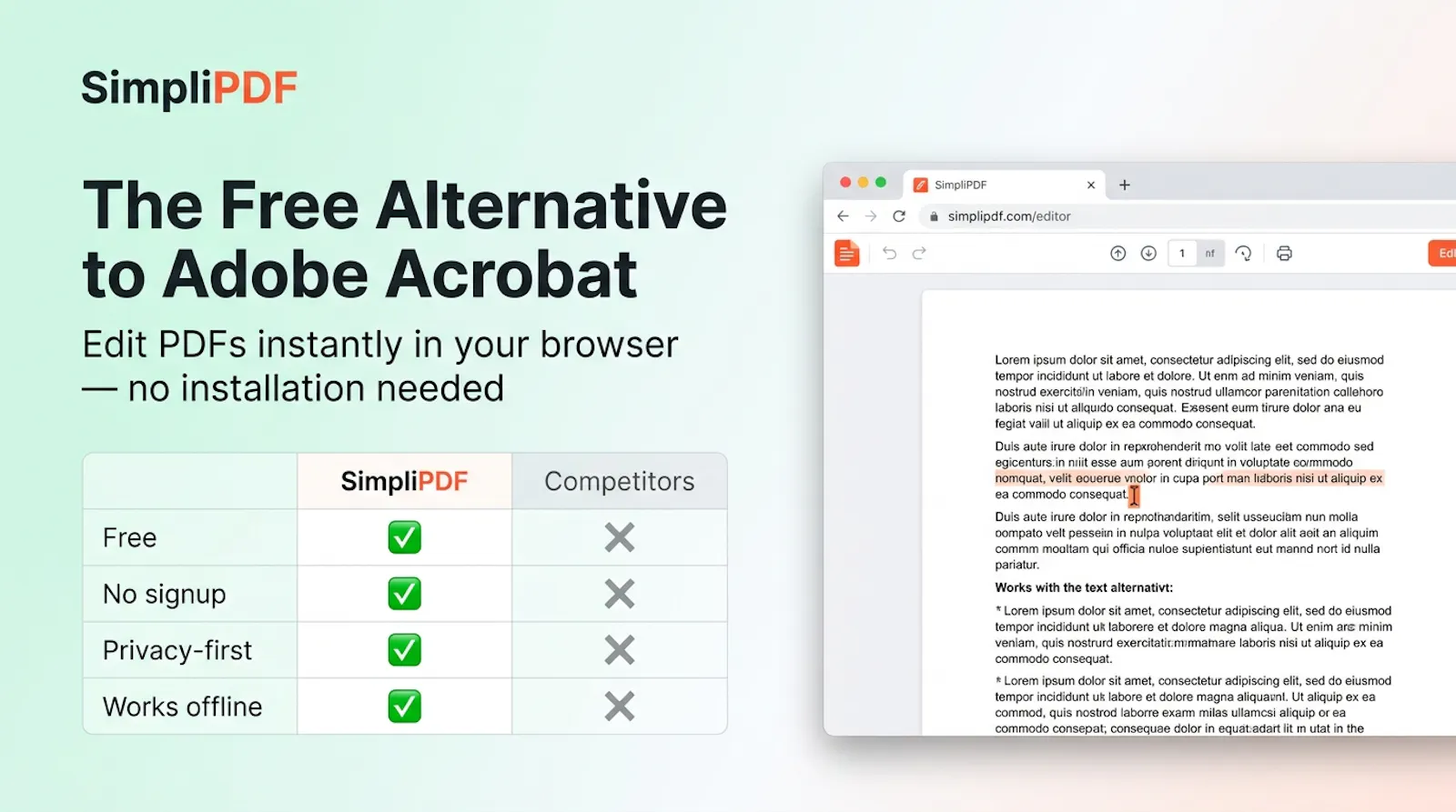 SimpliPDF screenshot 3