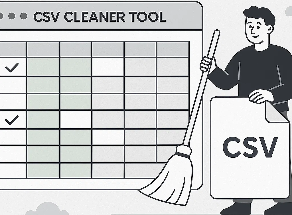 Mídia 3 de Ferramenta de limpeza do CSV - Um limpador de CSV sem costura que otimiza seus arquivos Excel/CSV