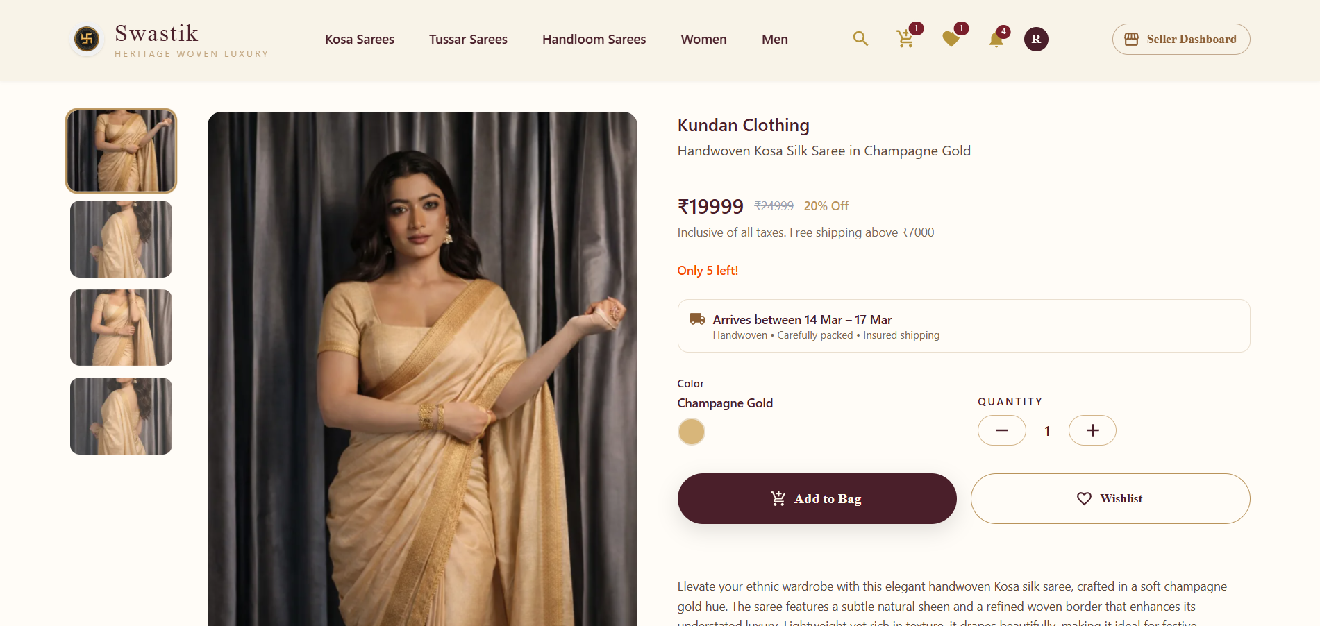 Swastik Handloom gallery image