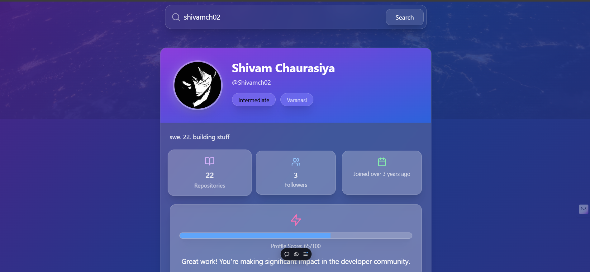 vite 반응 ts - 체크 아웃 Github 카드 미디어 4