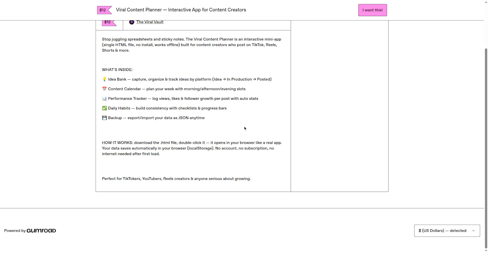 Viral Content Planner screenshot 2