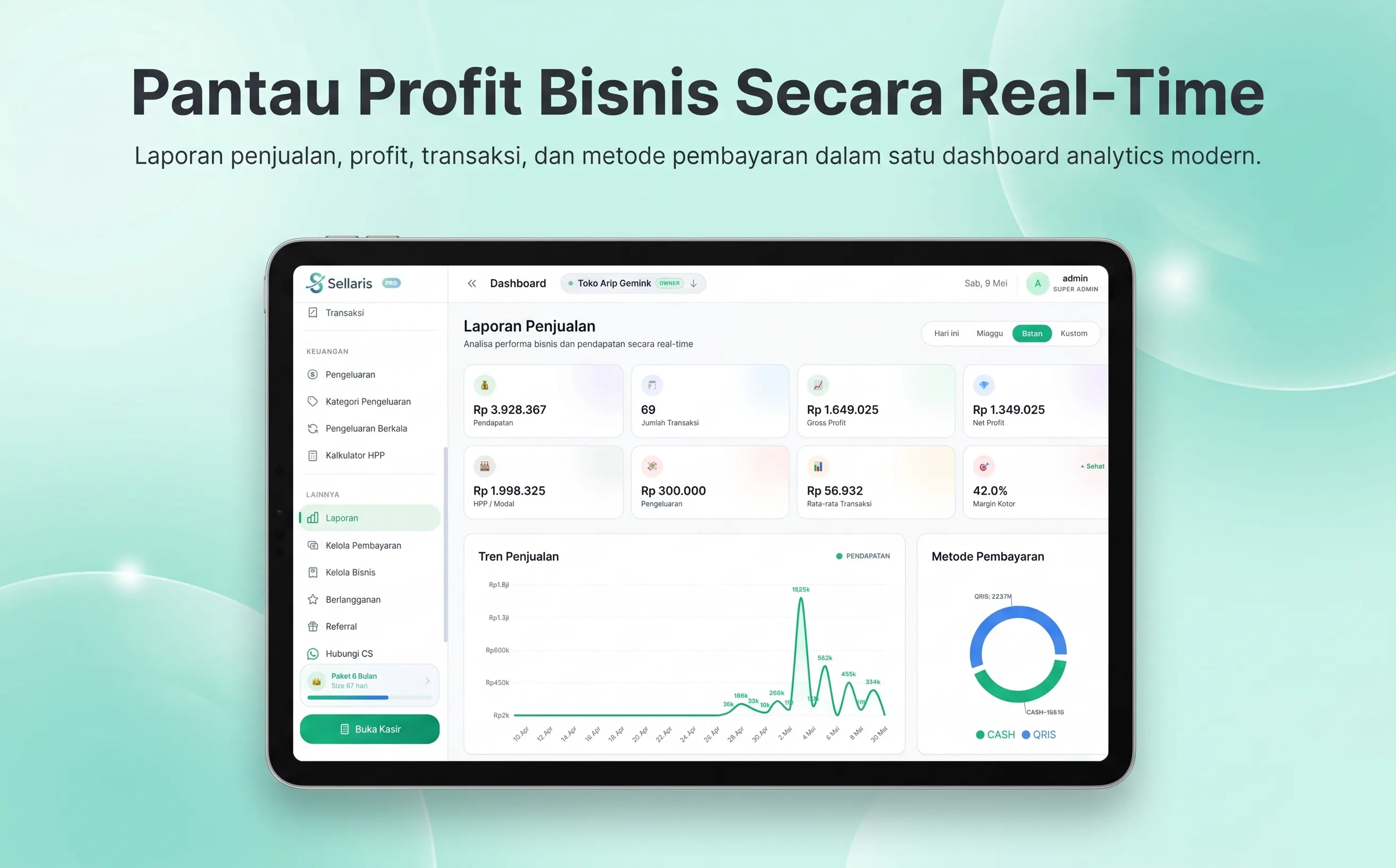 Sellaris POS - Kasir UMKM gallery image